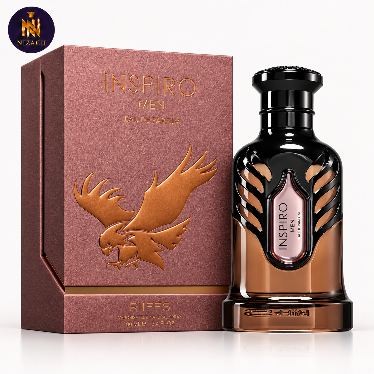 

قنينة وعلبة عطر Inspiro Men by Riiffs الأصلي 100ml