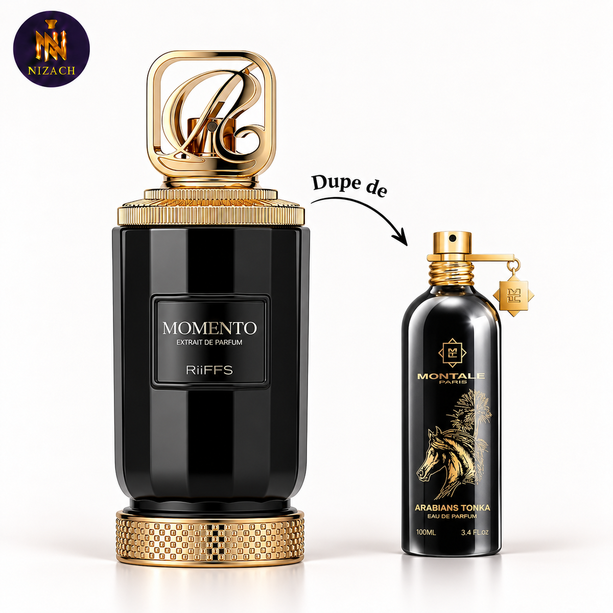Momento by Riiffs 100ml – Extrait de Parfum | بديل Arabians Tonka