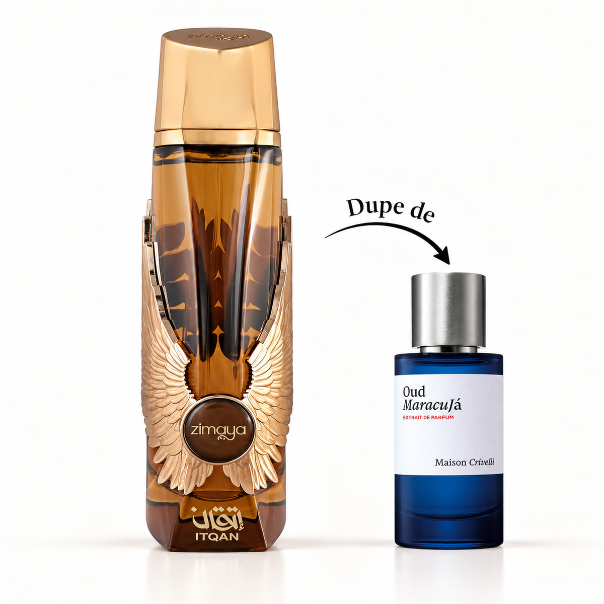 Itqan Gold Zimaya 100ml – بديل Oud Maracujá