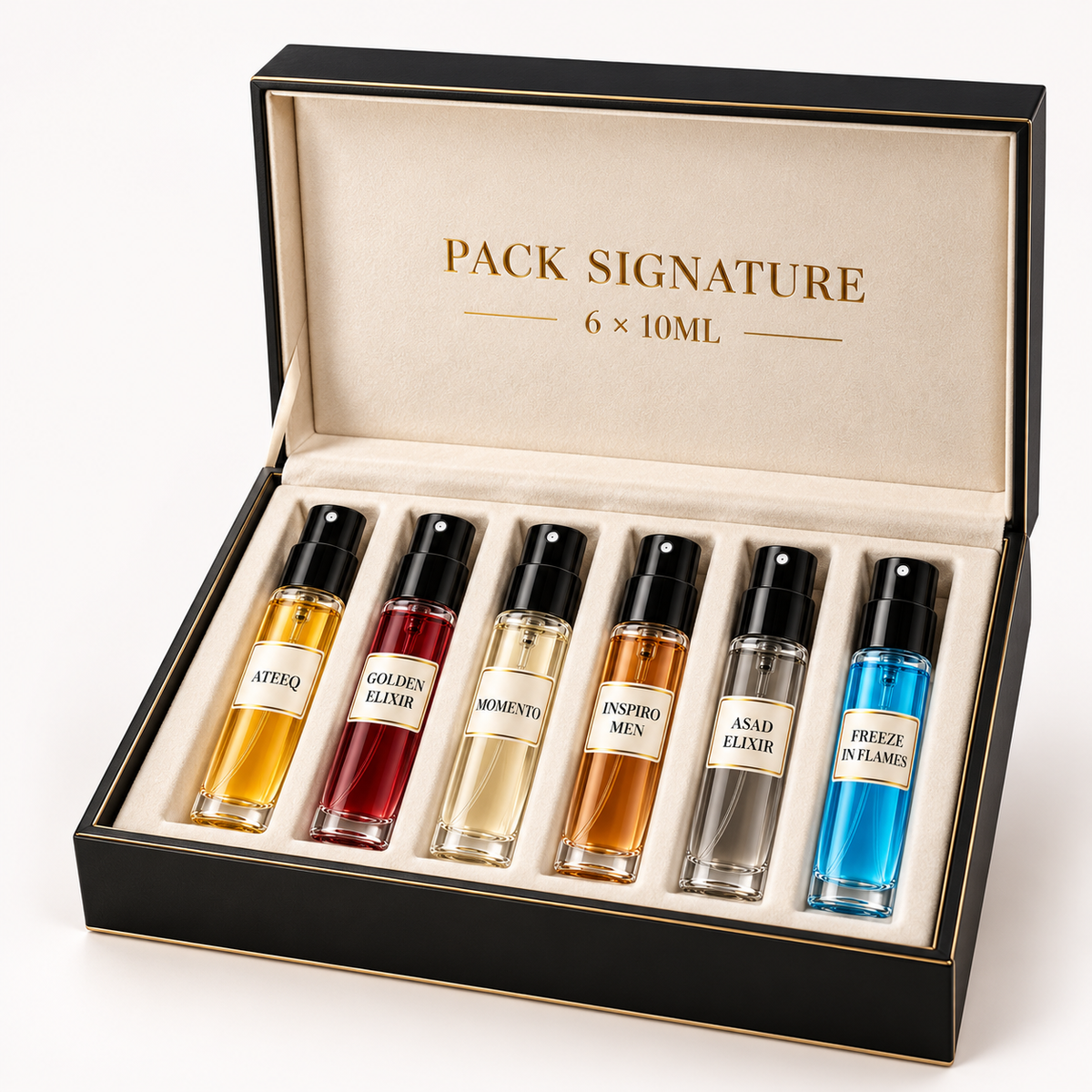 Pack Signature – 6 Parfums × 10ml | 60ml