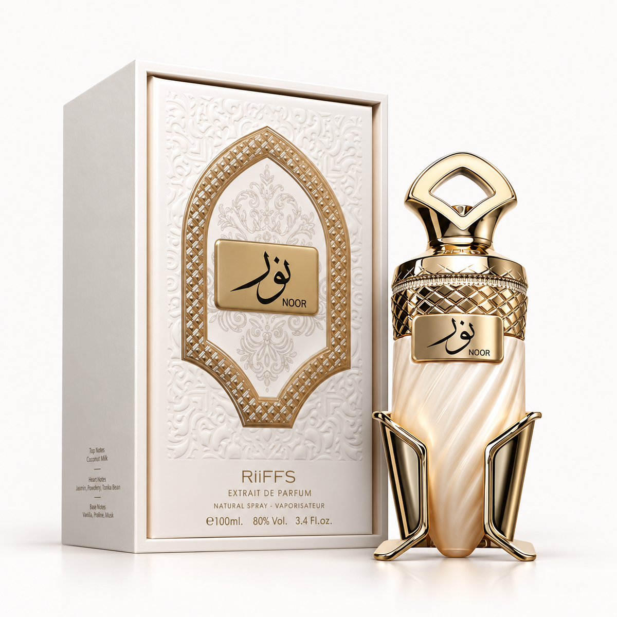 Noor by RiiFFS 100ml – بديل اقتصادي لـ Bianco Latte