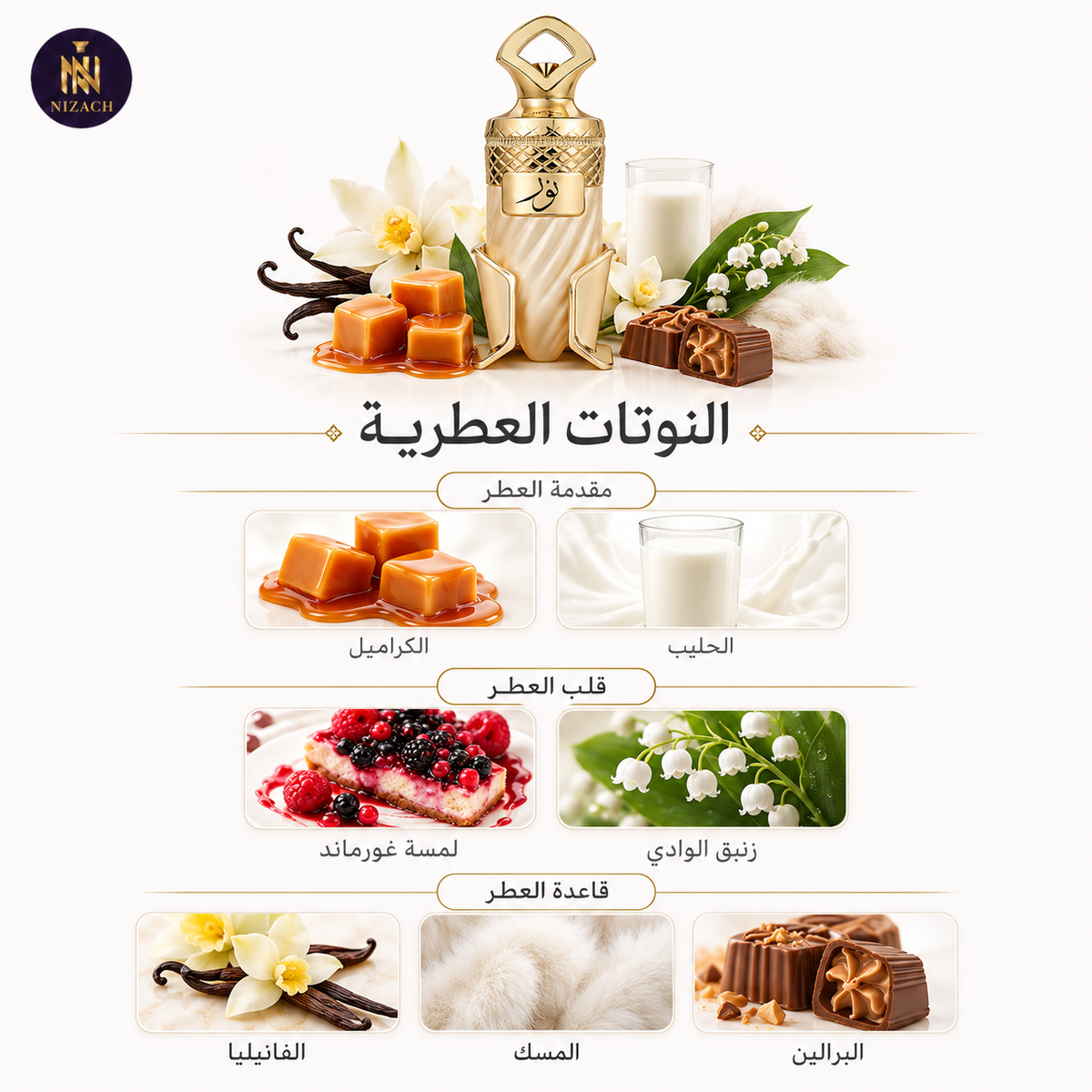 Noor by RiiFFS 100ml – بديل اقتصادي لـ Bianco Latte