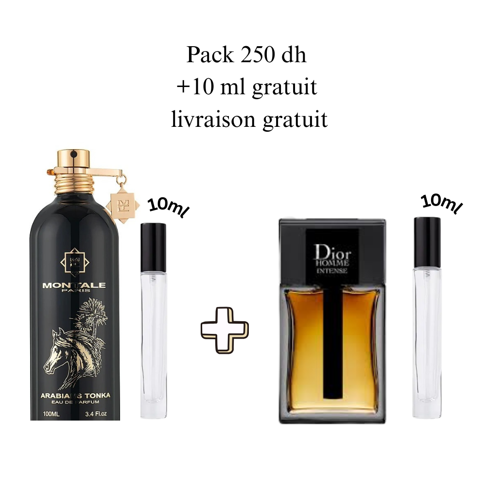 Pack ( arabians tonka + dior homme intense 2011)